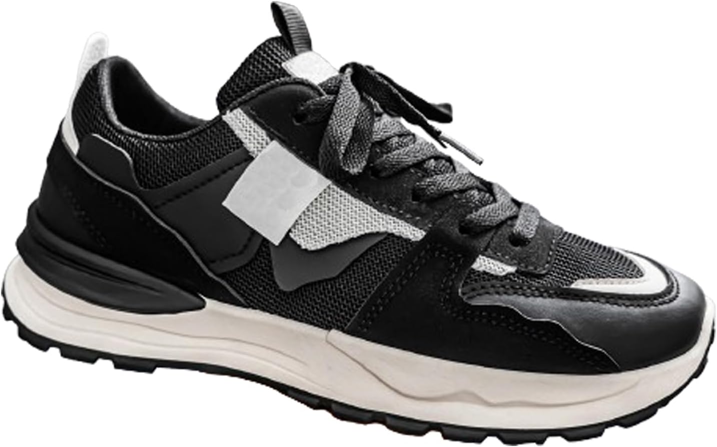 

Мужские баскетбольные кроссовки; легкие нескользящие кроссовки для уличного спорта, дышащие теннисные кроссовки с амортизацией и обувь Generic, черный