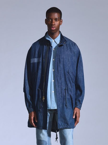 Куртка-парка BLUETAB(TM) «Рыбий хвост» Levi'S, Medium Indigo - Flat Finish