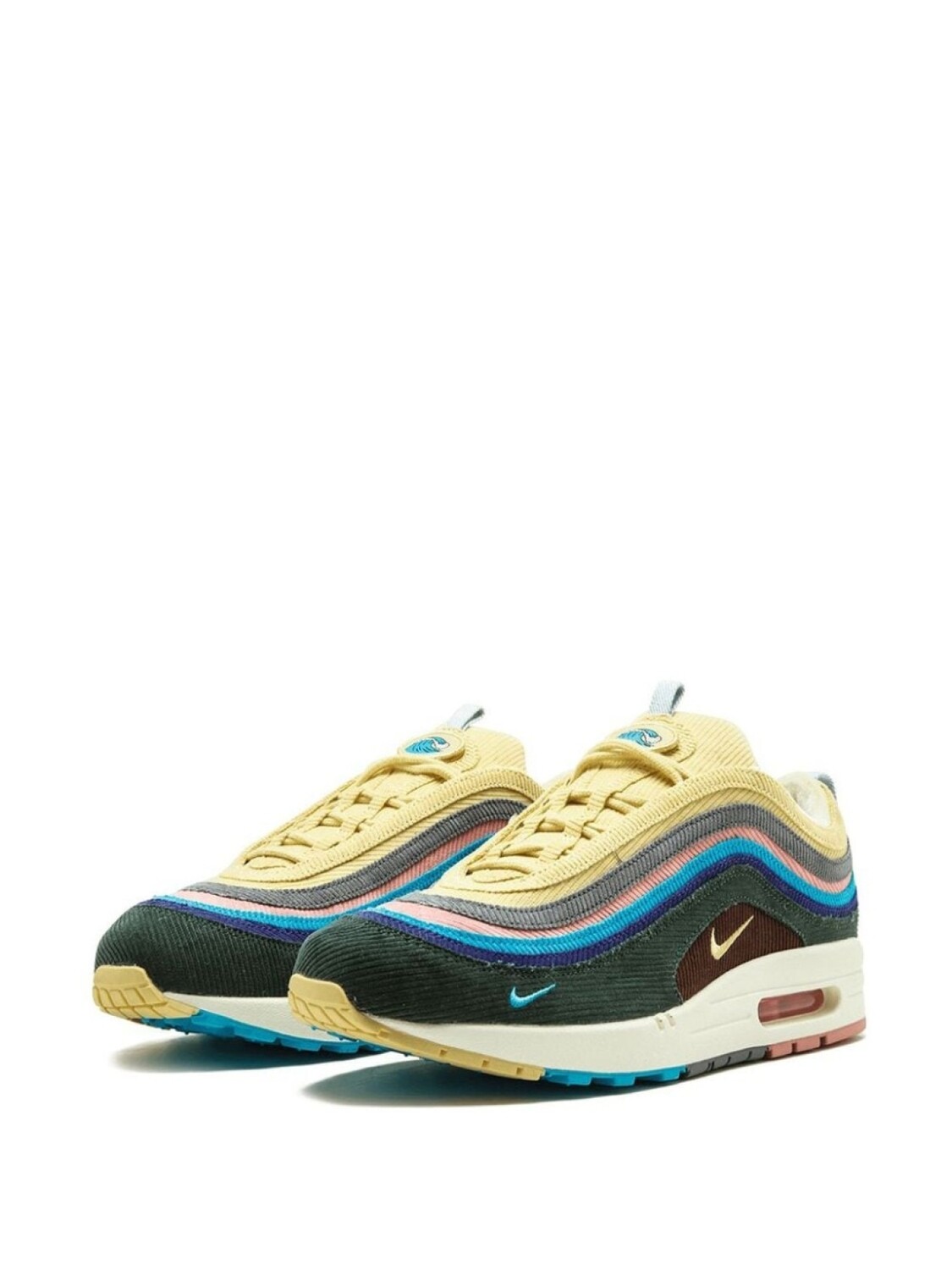 Кроссовки Air Max 1/97 из коллаборации с Sean Wotherspoon Nike, зеленый — фото 2