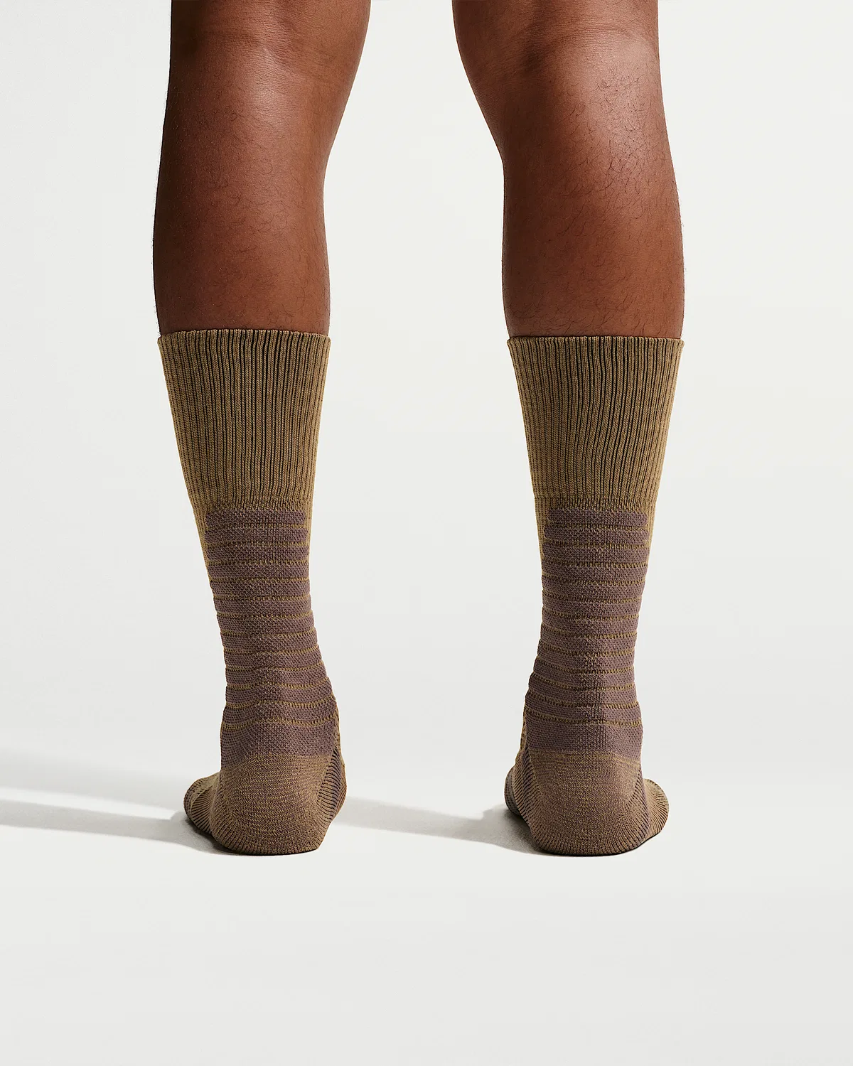 Nike Outdoor Утепленные носки-гольфы (1 пара), Lichen Brown/Ironstone/Black — фото 3