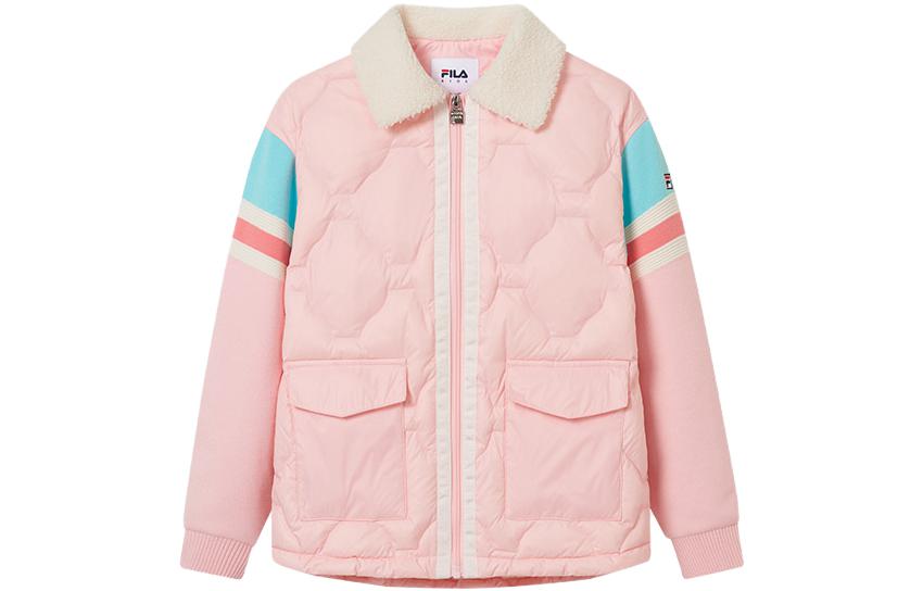 

Пуховые куртки, воротник умеренной длины Fila Kids, fresh розовый-flp