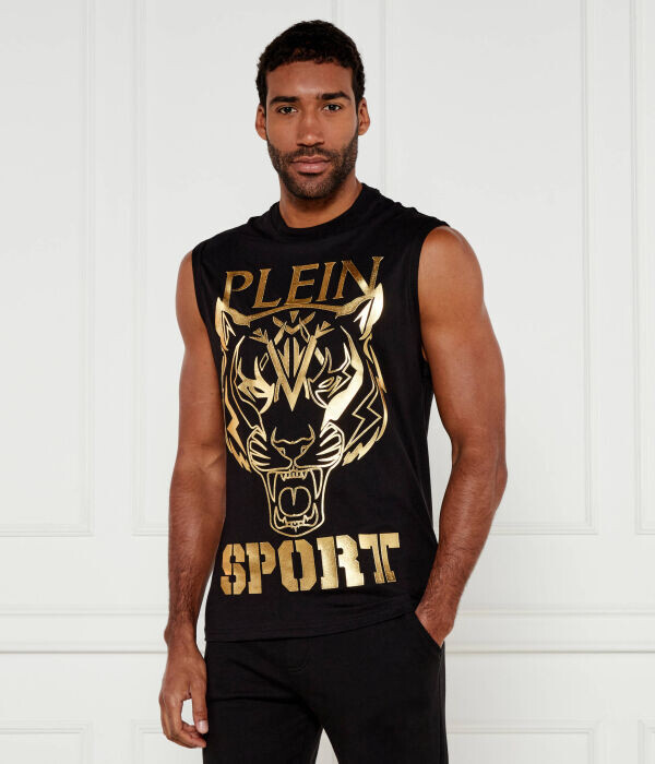 

Майка СС Тигр Regular Fit Plein Sport, черный