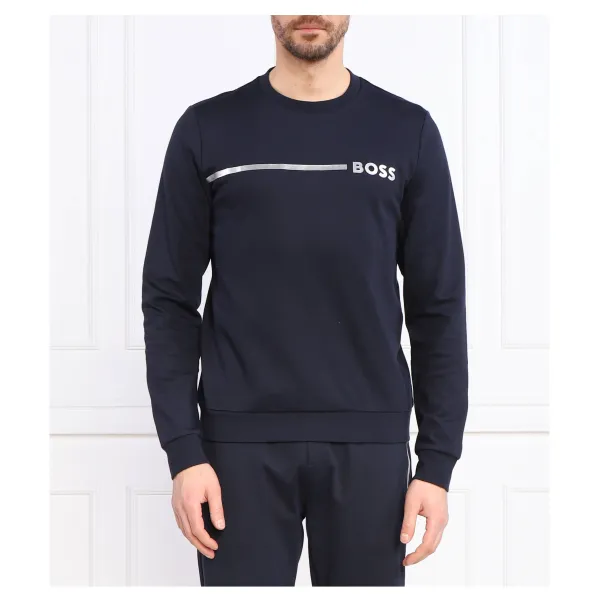 

Толстовка в спортивном костюме стандартного кроя Boss, синий