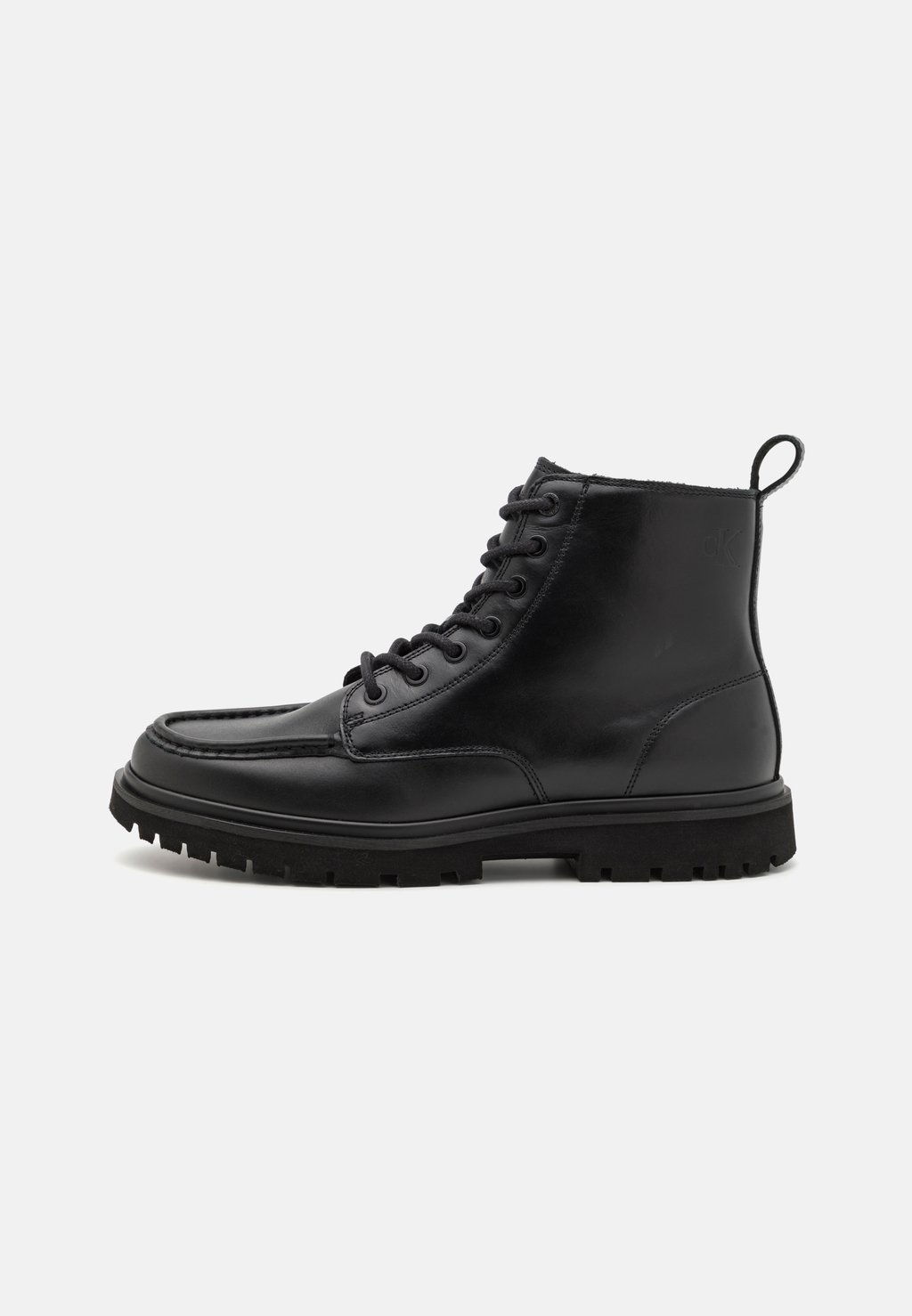 

Ботильоны на шнуровке EVA BOOT MID LACEUP Calvin Klein, черный