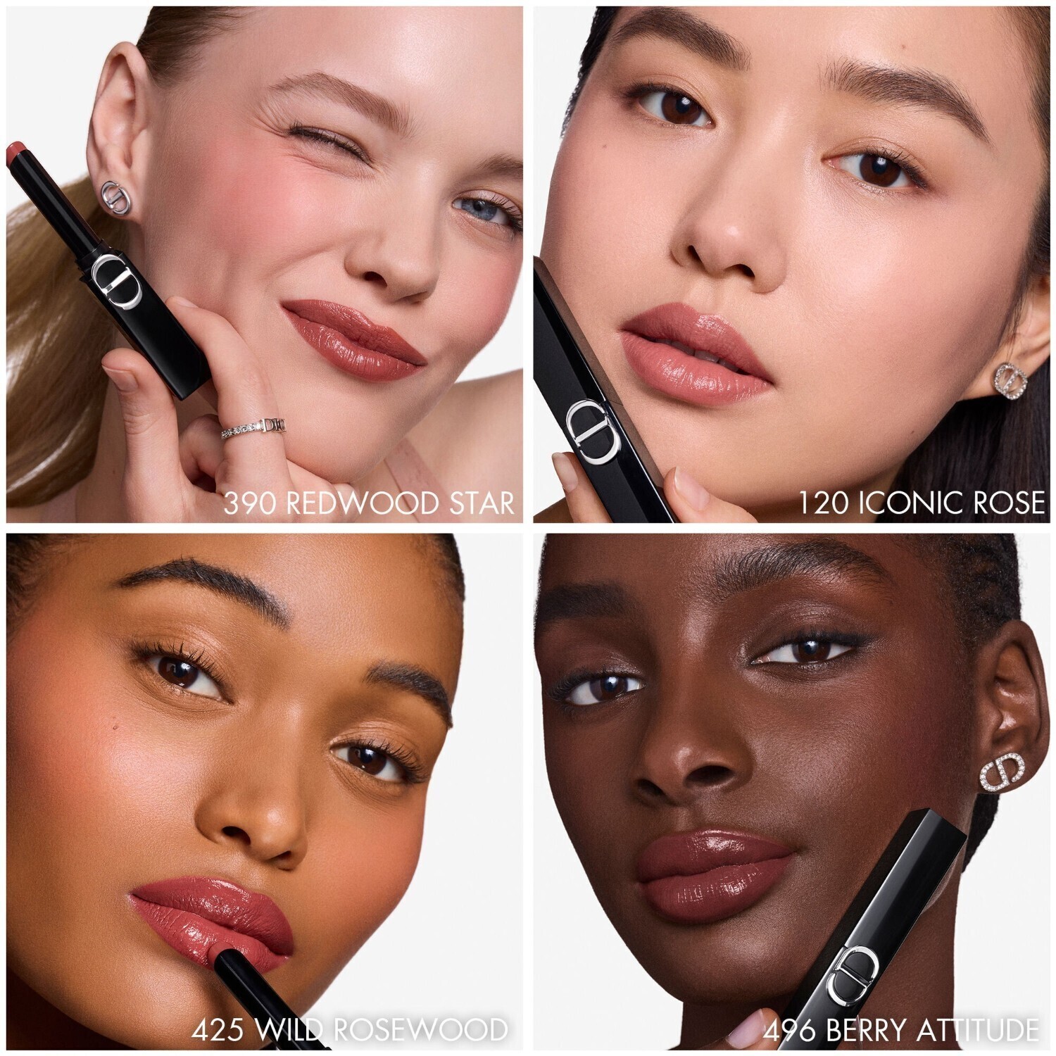 Помада для губ rouge dior on stage Dior, 565 - fearless brown, вес 2 гр. — фото 3