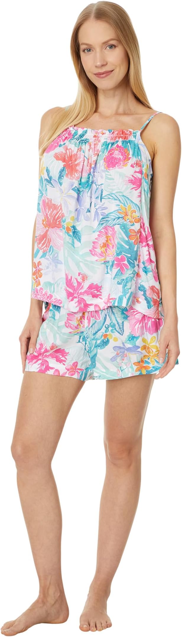 

Пижамный комплект Tommy Bahama Tropical Tank Short PJ Set, цвет Tropical Garden