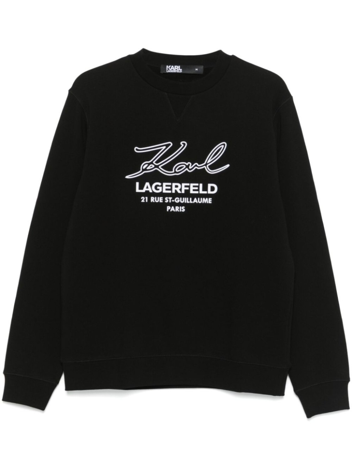 

Толстовка с логотипом Karl Lagerfeld, черный
