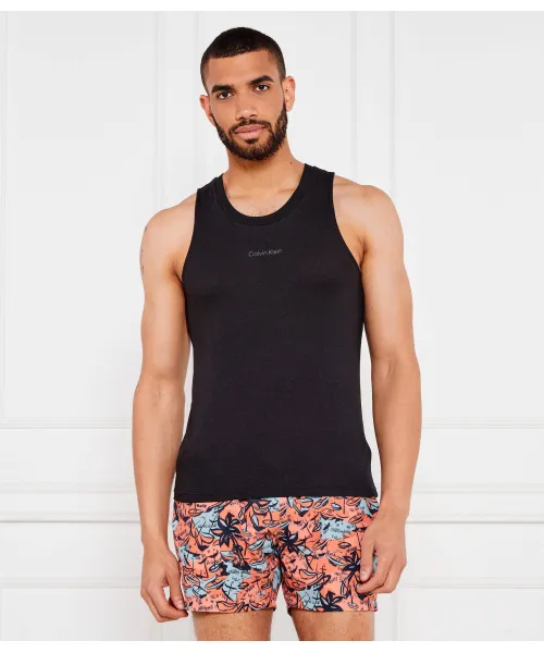 

Майка Regular fit Calvin Klein Swimwear, черный