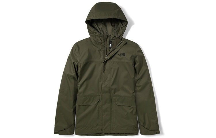 

Куртка мужская зеленая The North Face, зеленый