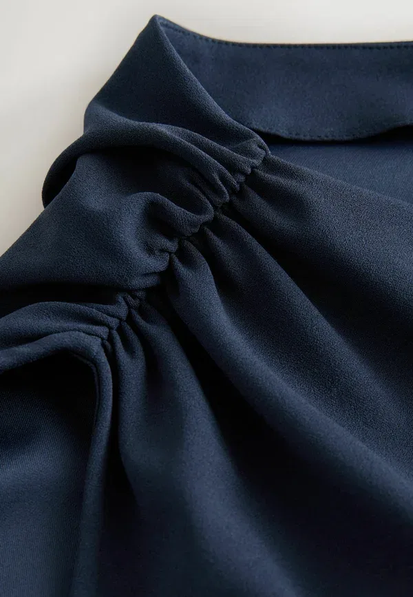 Комбинезон Next Tall fit ruched occasion jumpsuit, темно-синий — фото 3