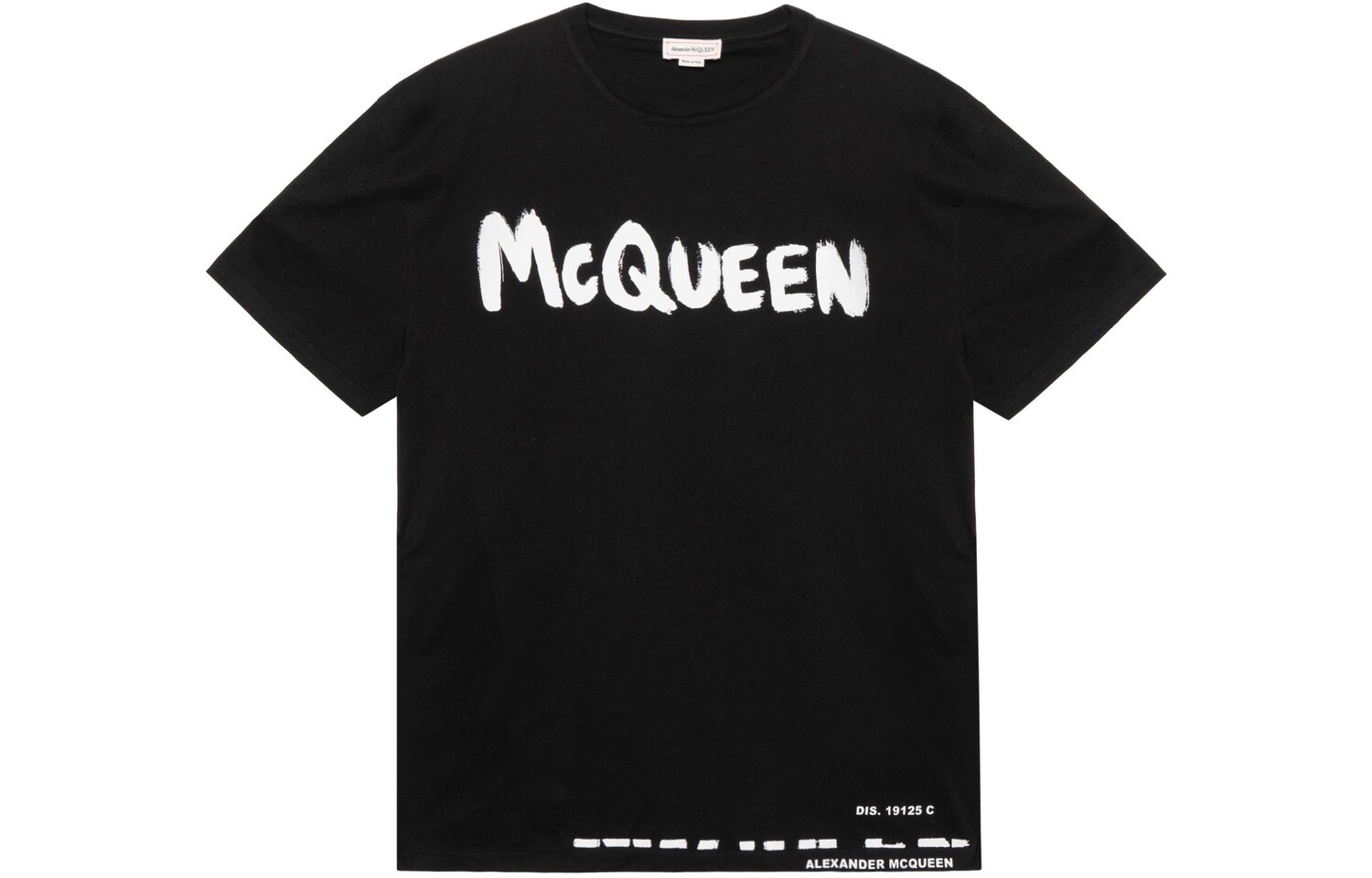 

Футболка мужская черная Alexander Mcqueen, черный