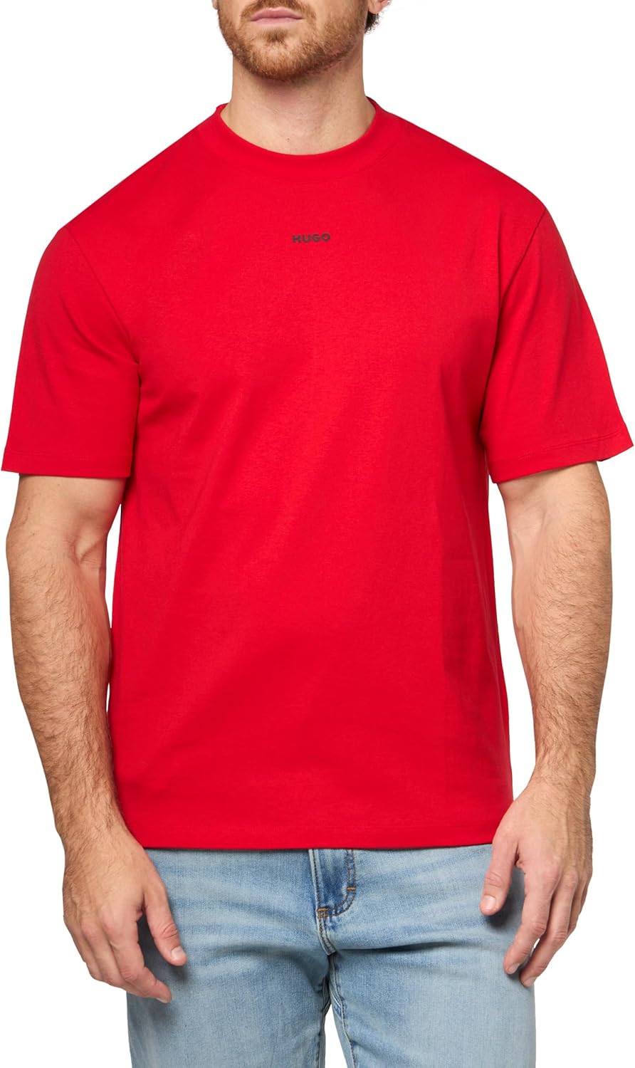 

Футболка HUGO Mens Dapolino, Racing Red, Красный, Футболка HUGO Mens Dapolino, Racing Red