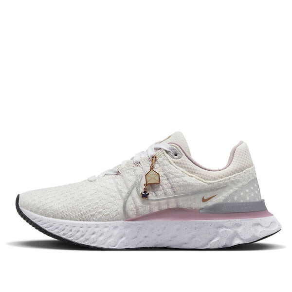 Кроссовки react infinity run flyknit 3 Nike, коричневый