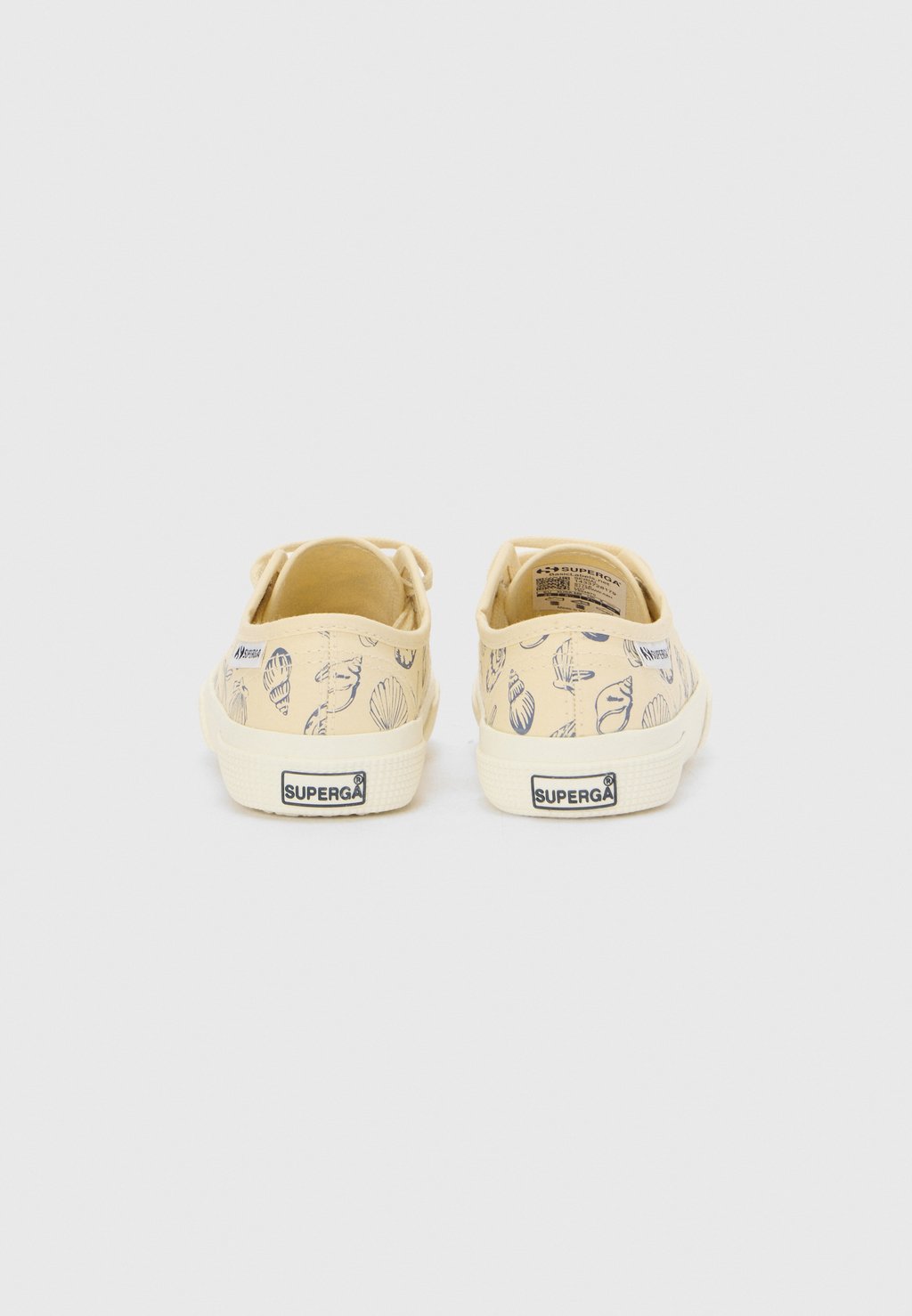 Кроссовки SEASHELLS UNISEX - Baby shoes Superga, белый — фото 3