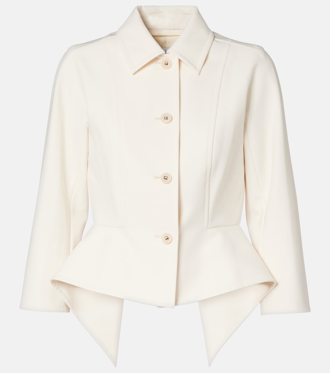 

Пиджак с баской Max Mara, Tela