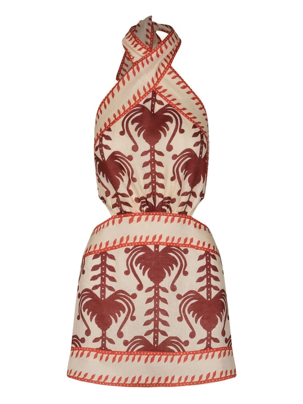 

Платье Tide Strength с вырезом халтер Johanna Ortiz, нейтральный