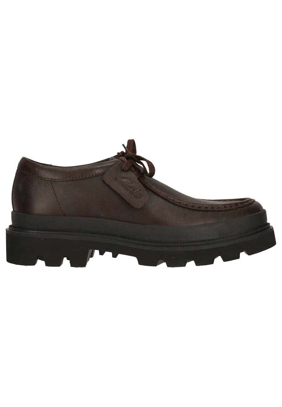 Туфли на шнуровке CLARKS Badell Seam, коричневый — фото 2