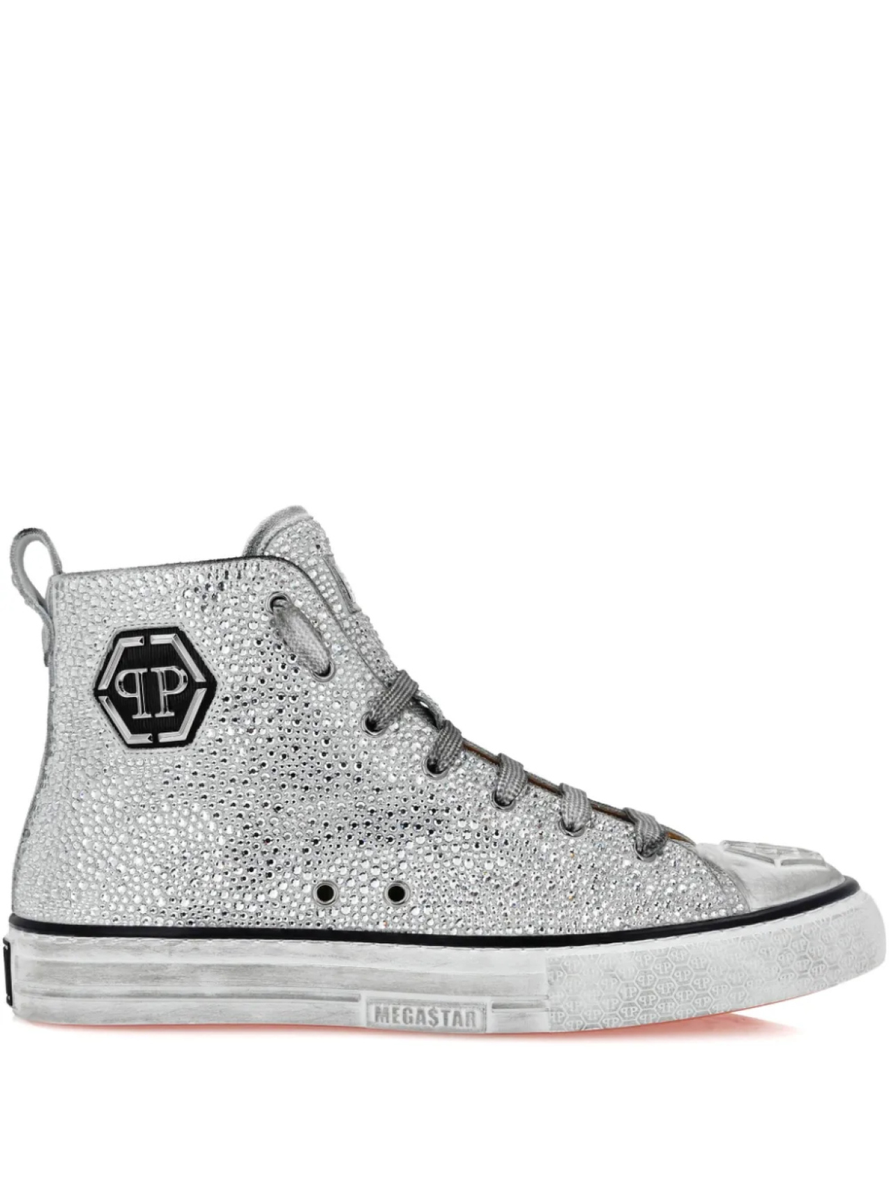 

Кеды Hexagon Philipp Plein, белый