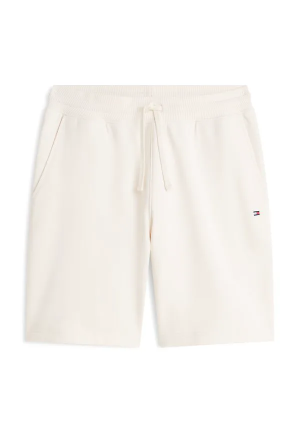 Вышитые флагом махровые спортивные шорты Tommy Hilfiger, Ivory Petal — фото 3