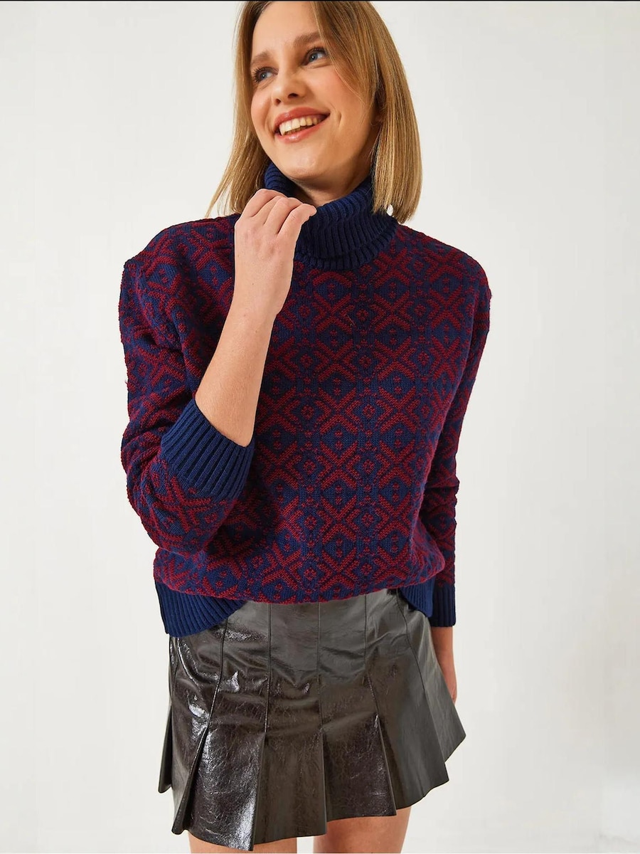 

Свитер Bianco Lucci, темно-синий