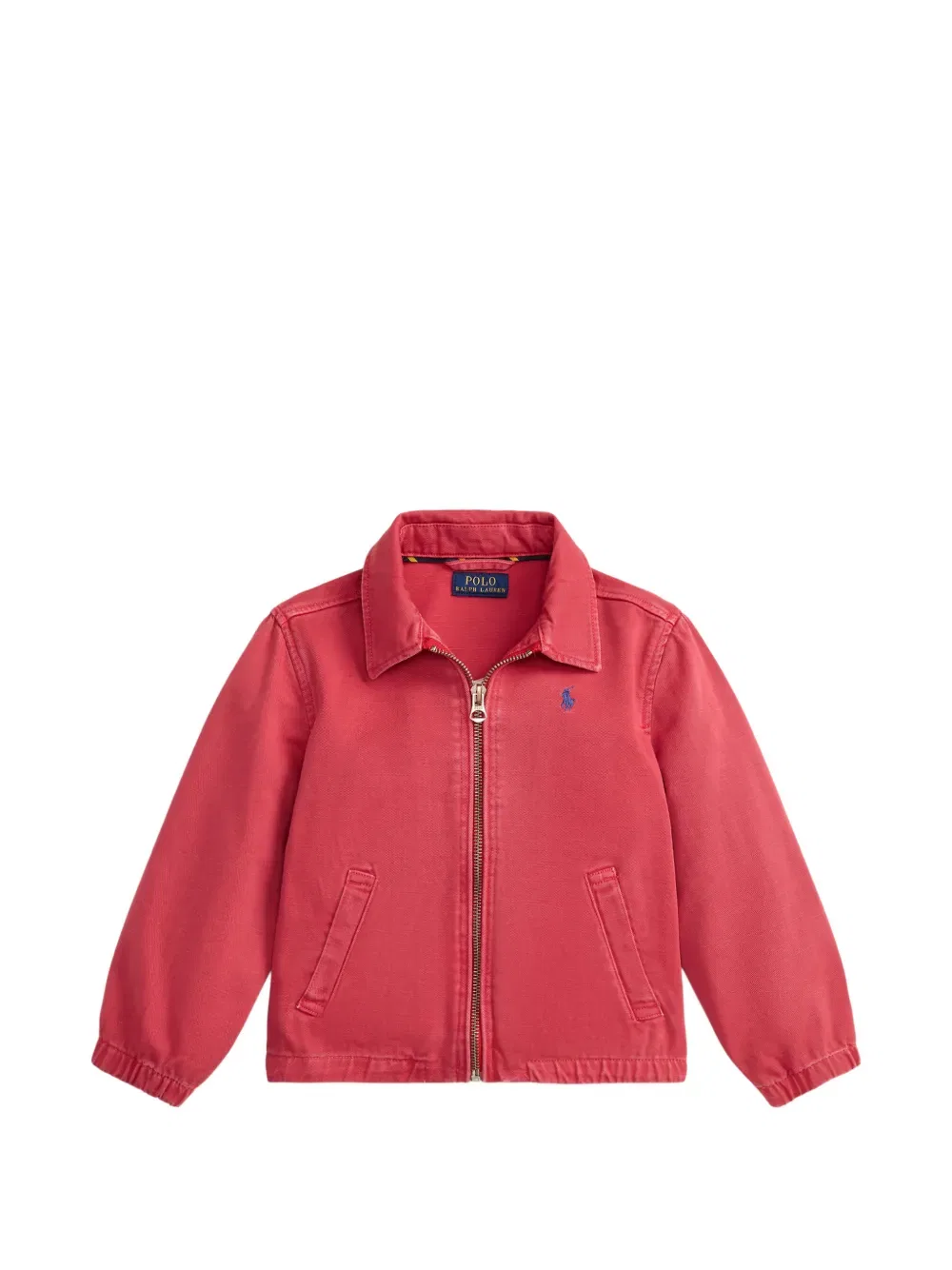 Куртка с вышивкой Bayport Polo Ralph Lauren Kids, красный