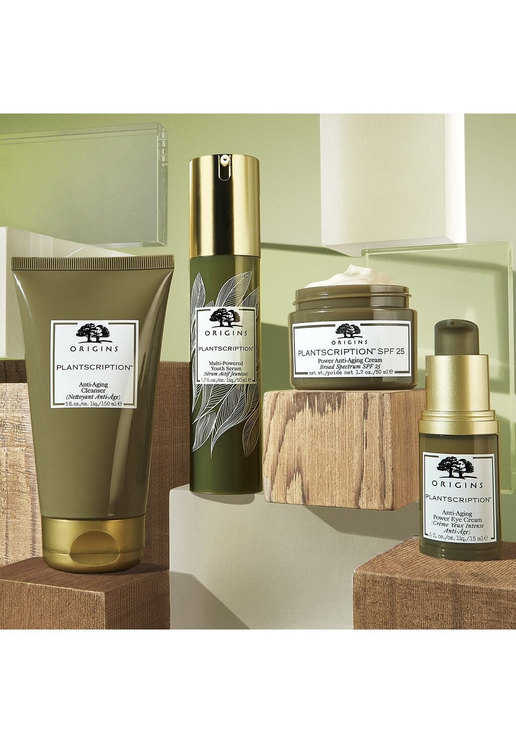 Крем для лица Origins — Очищение лица PLANTSCRIPTION ANTI-AGING CLEANSER, 150 мл — фото 2