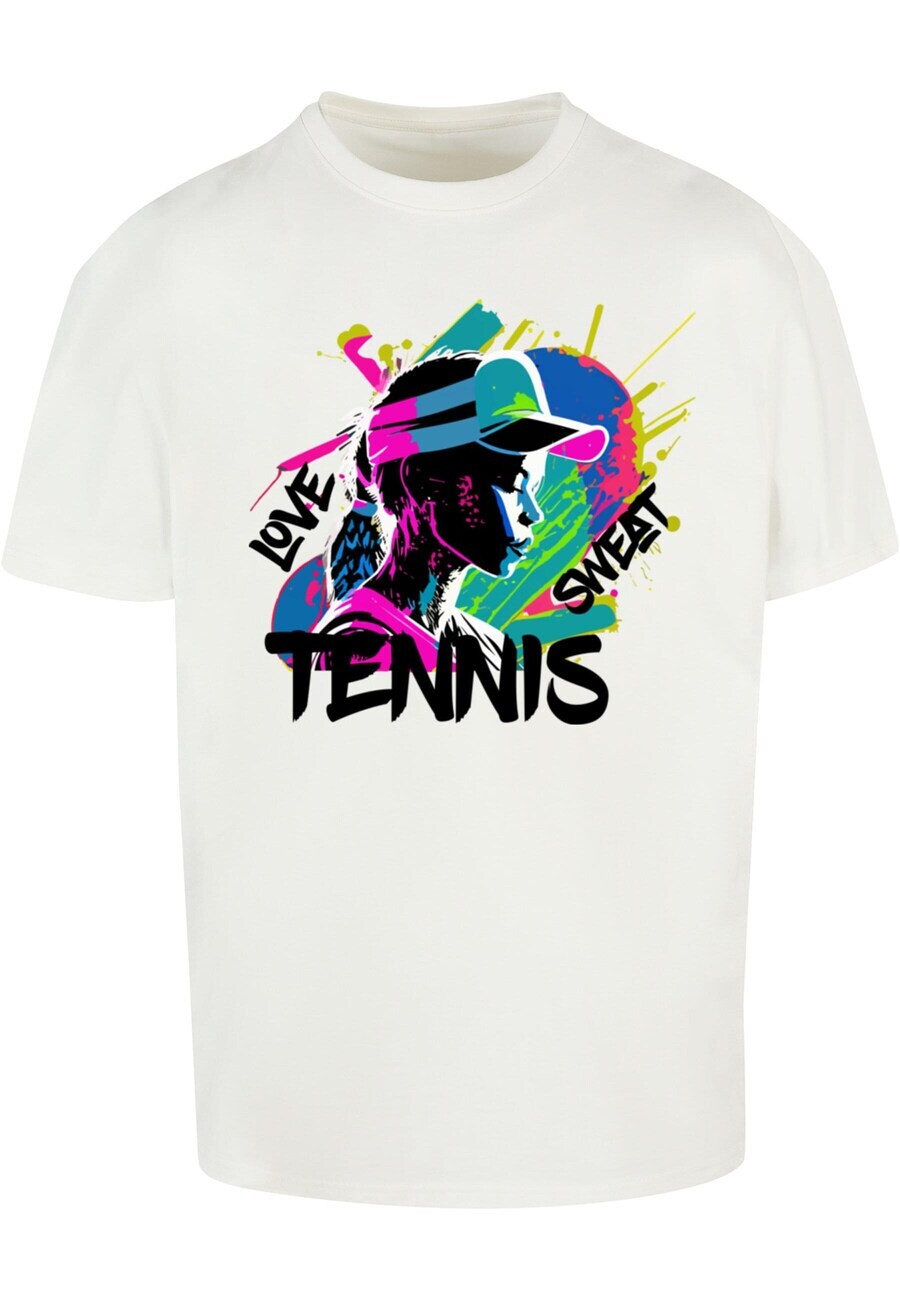 

Классическая футболка Merchcode Shirt Tennis Love, Sweat, белый