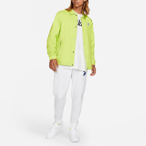 Куртка Nike Sportswear Airmoji Wvn JKT Jacket Teeth Green, зеленый — фото 3