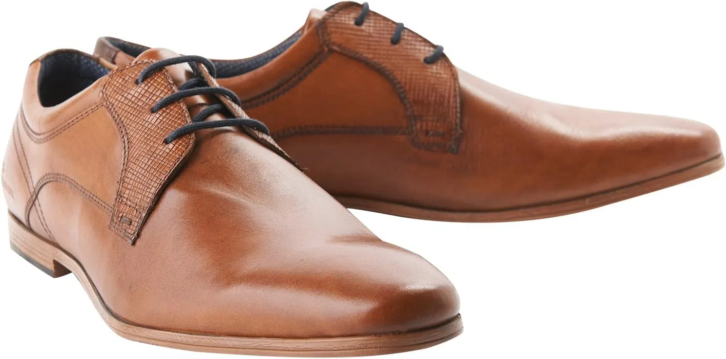 TOM TAILOR Херрен 4889502 Дерби, Brown