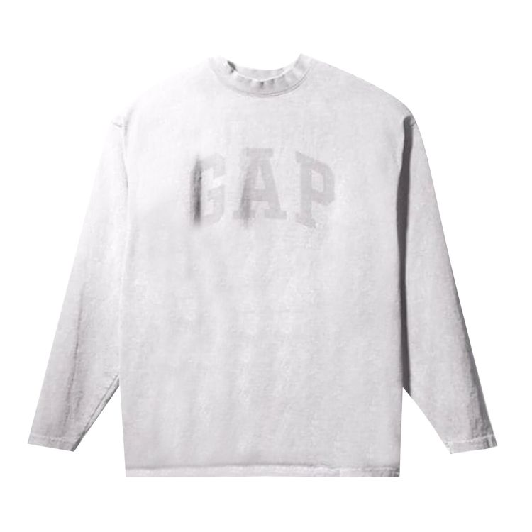 

Футболка Yeezy Gap Engineered by Balenciaga Dove Long-Sleeve Tee White, белый