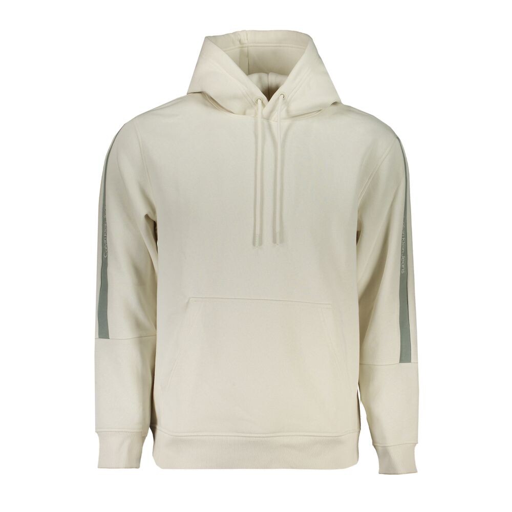 

Белый хлопковый свитер Calvin Klein