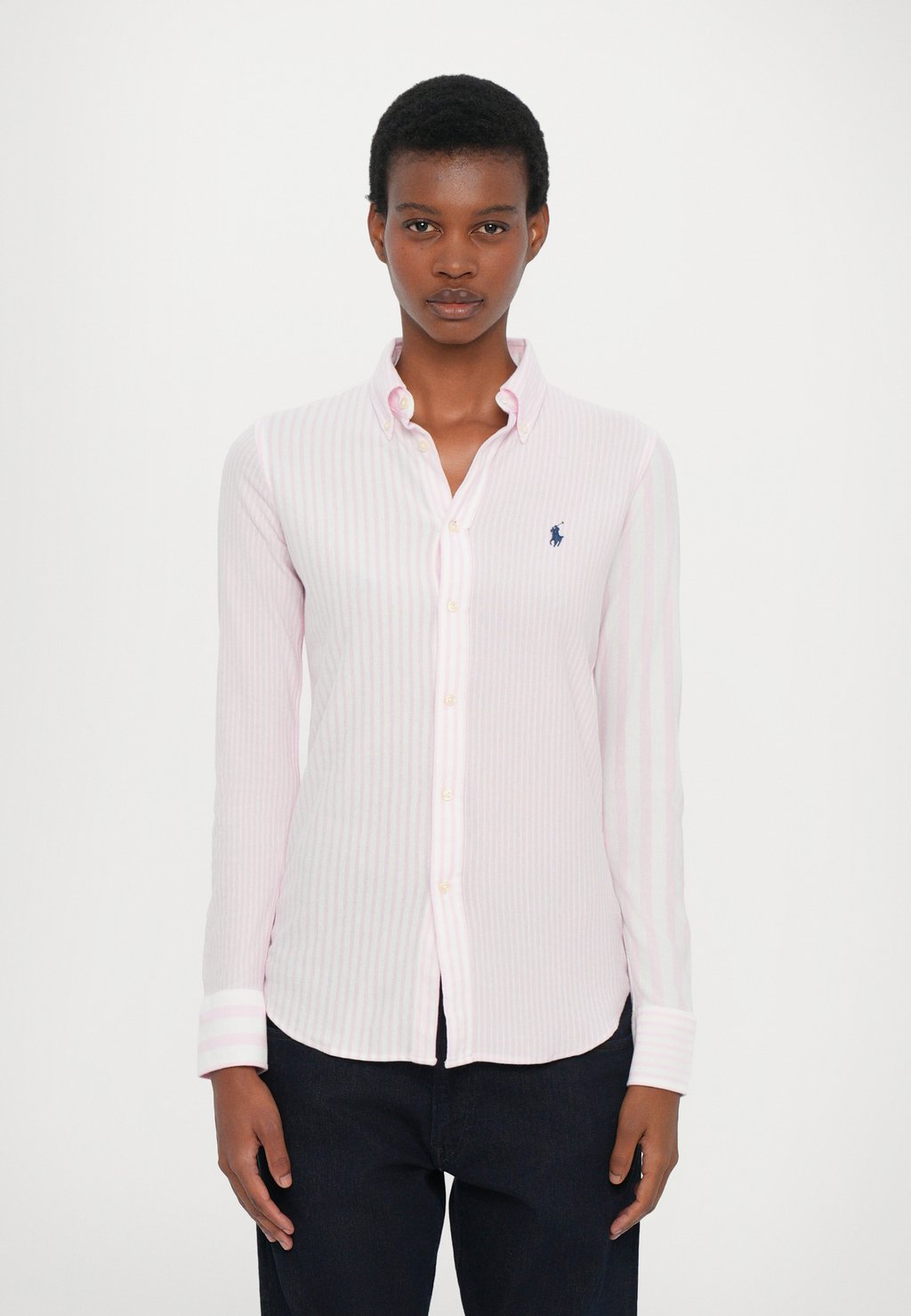 

Блуза SPORT SHIRT Polo Ralph Lauren, цвет Carmel Pink/White