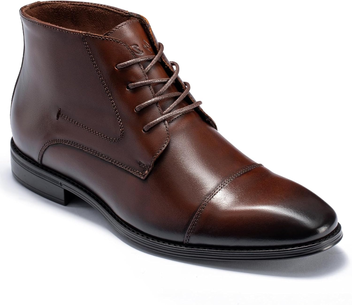 

Мужские ботинки Holy Dove, премиальные кожаные оксфорды, деловые ботинки на шнуровке для мужчин, Sl2025103-coffee