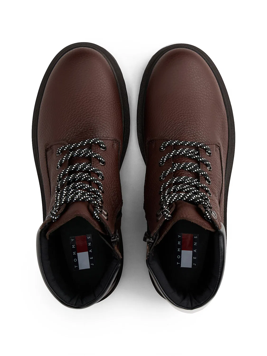 Ботинки на шнуровке Tommy Jeans, Dark Brown — фото 3