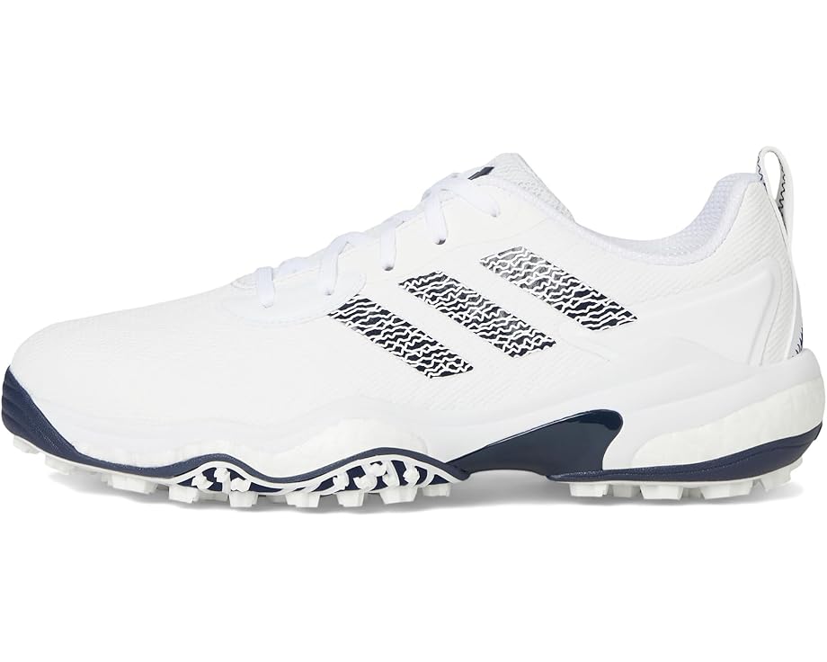 Кроссовки adidas Golf Codechaos 25 Spikeless Golf Shoes, цвет Footwear White/Collegiate Navy/Footwear White — фото 4
