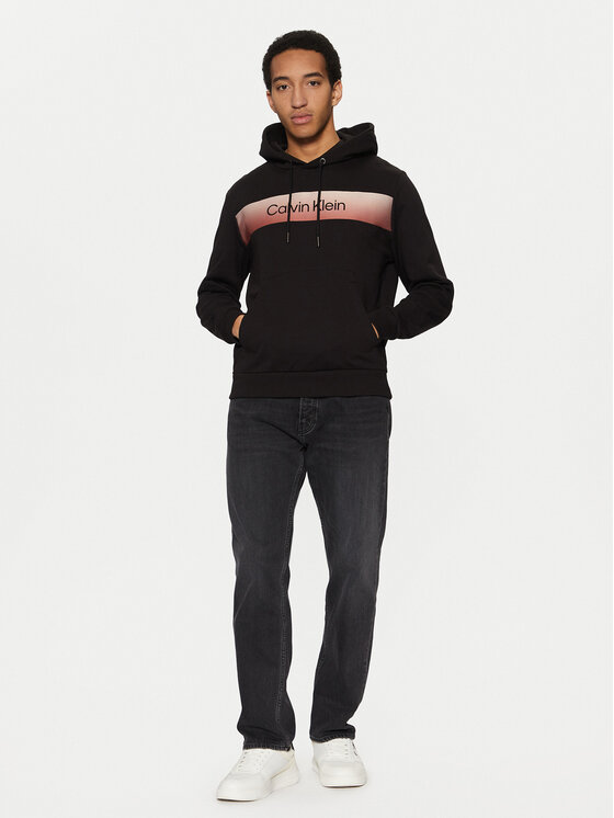 Толстовка обычного кроя K10K114466 Calvin Klein, черный — фото 2