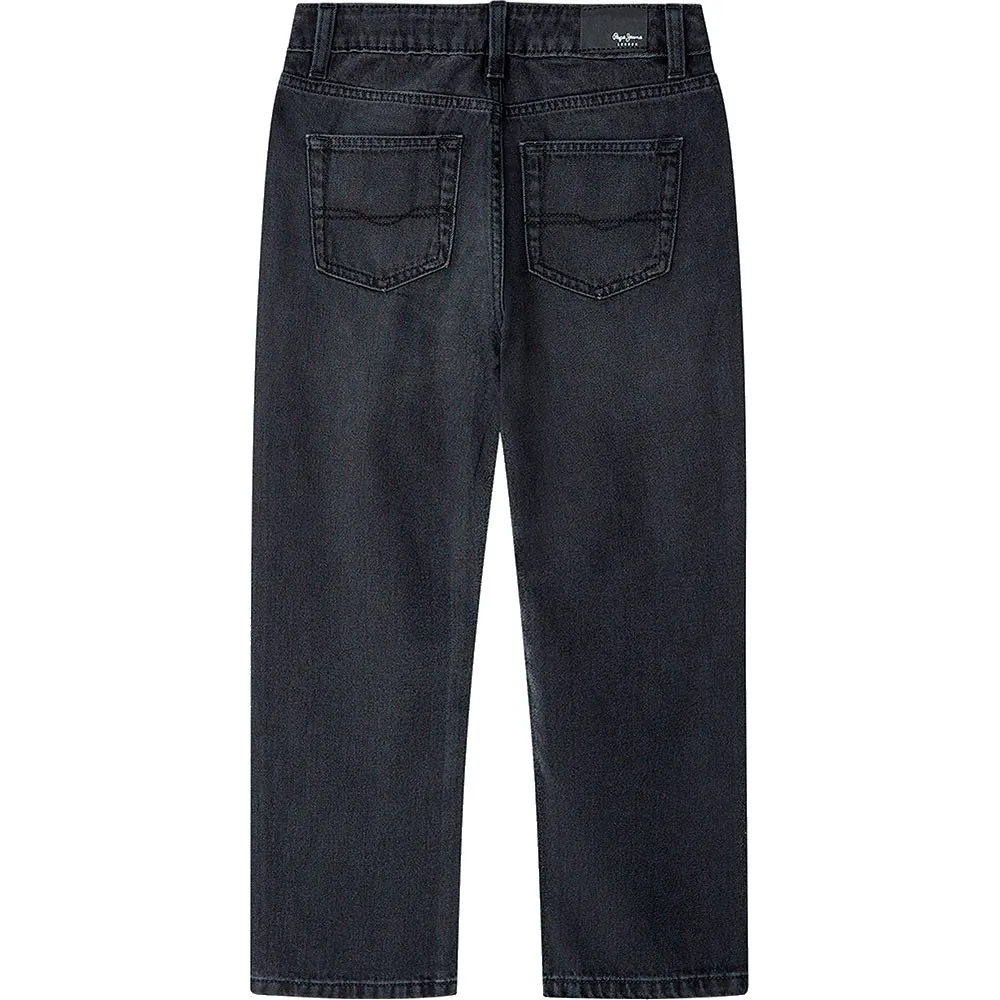 Джинсы Pepe Jeans Robyne Straight Fit high waist jeans, черный — фото 2