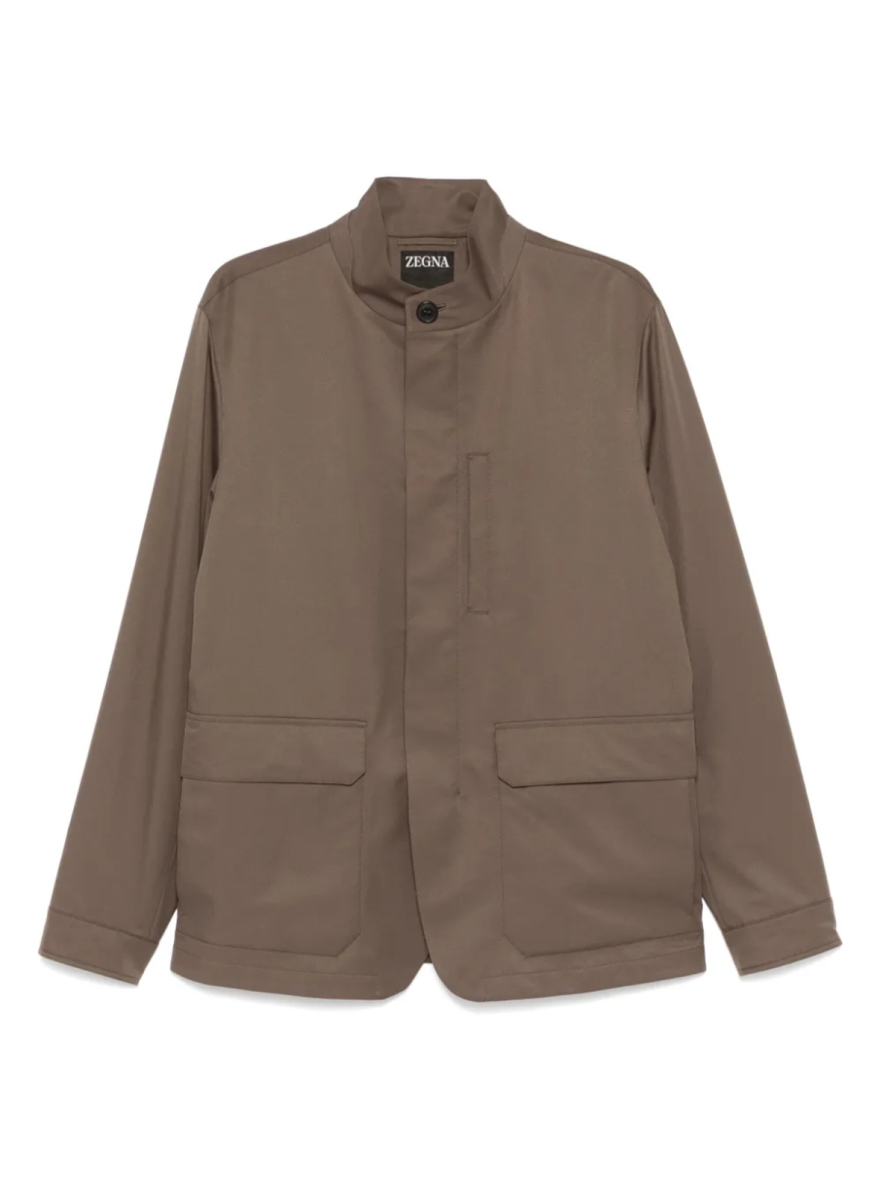 

Водоотталкивающая куртка Zegna, коричневый