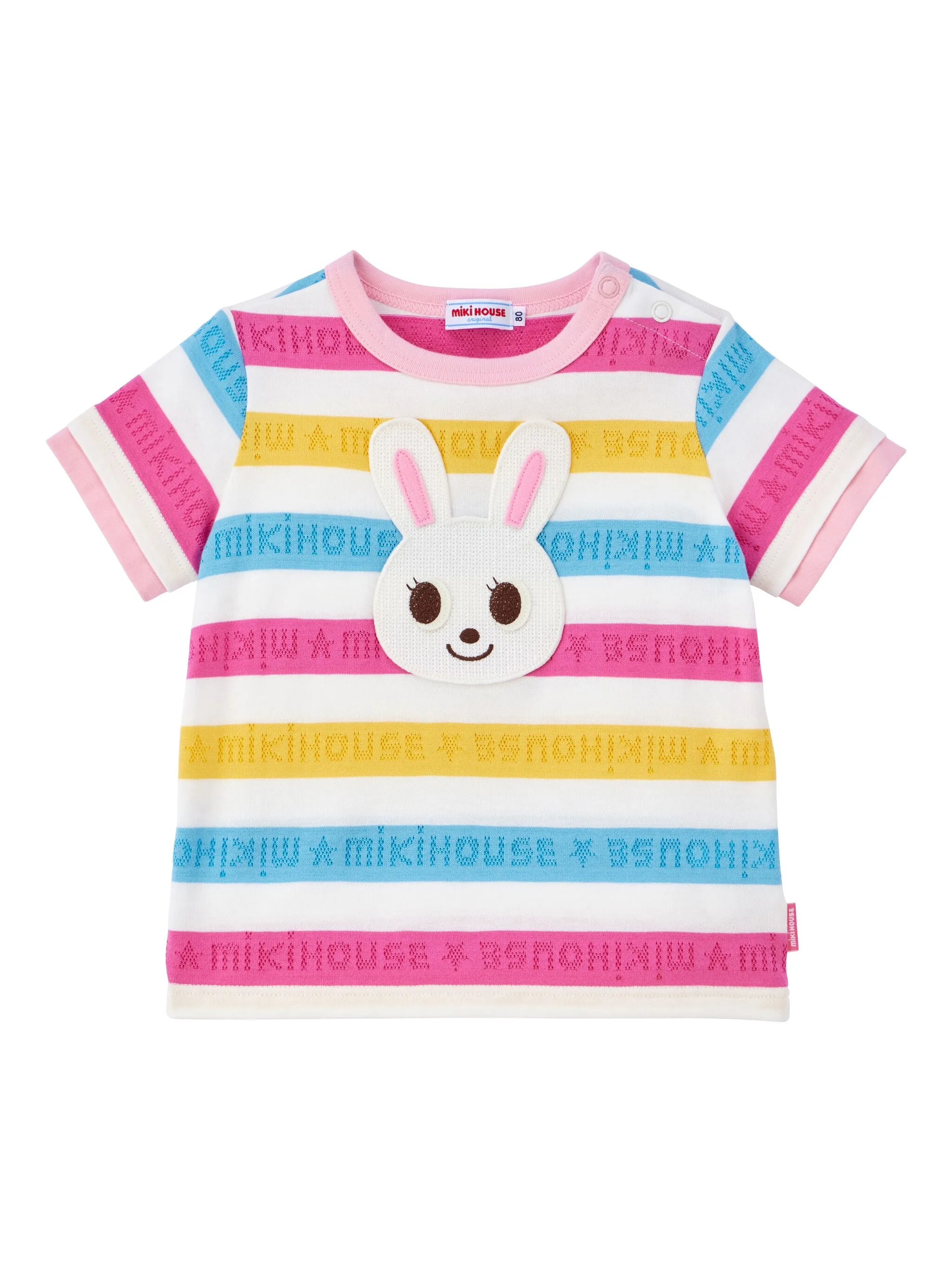 

Футболка Rabbit Smile Miki House, розовый