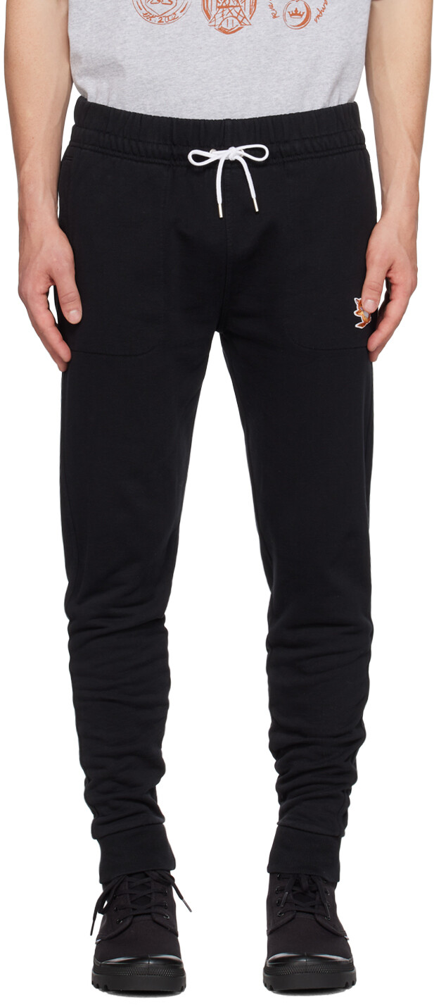 

Черные спортивные штаны Chillax Fox Maison Kitsune