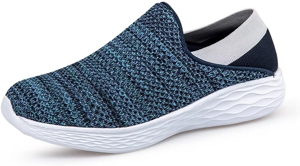 

Женские и мужские ультралегкие кроссовки Jakcuz с сетчатым верхом, нескользящие, удобные, унисекс, синий