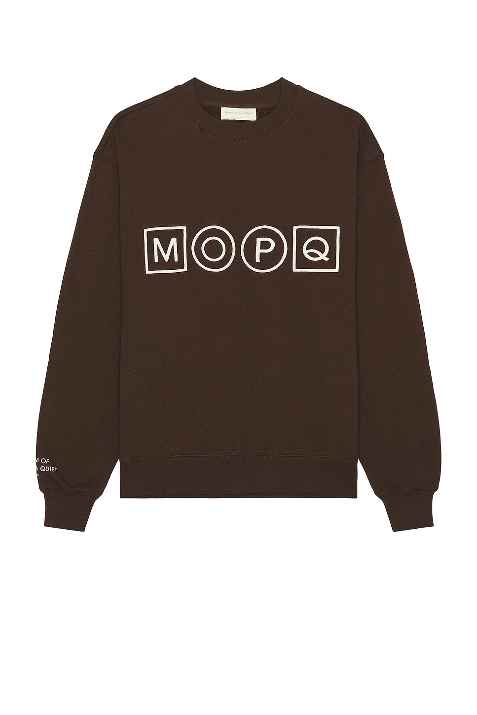 

Свитер мужской Simple Living Crewneck Museum Of Peace And Quiet, коричневый