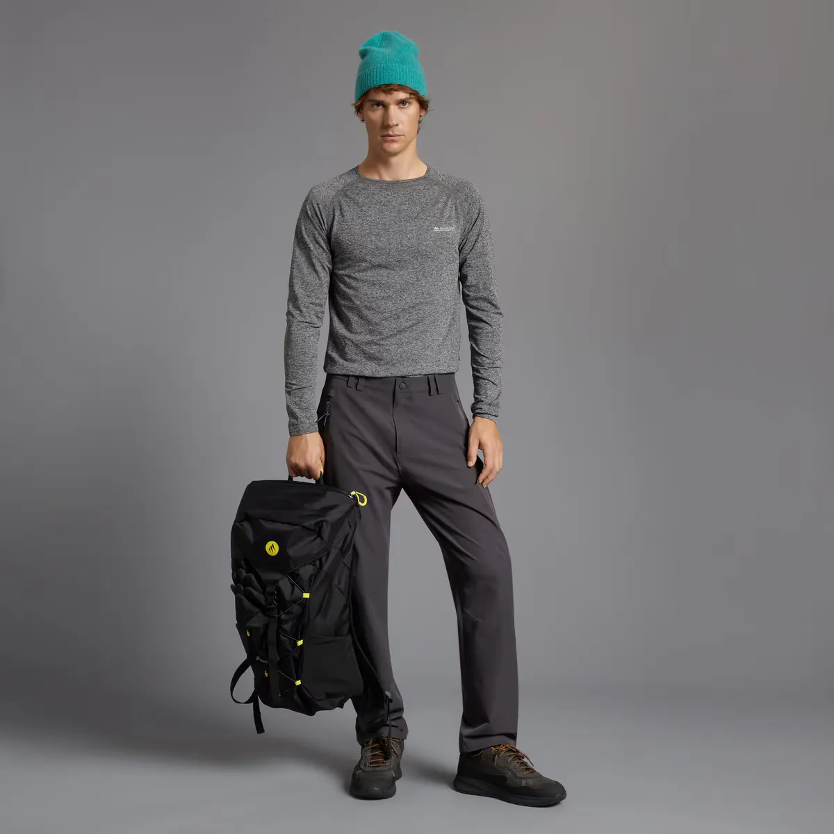 

Мужская термогорная рубашка Mountain Pro, серый