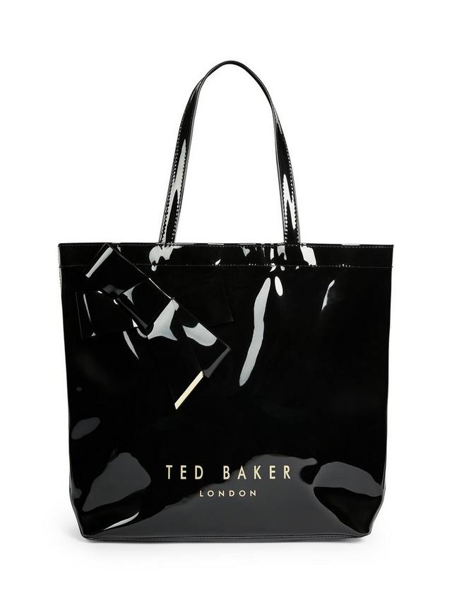 

Nicon Vinyl Bow Icon большая сумка-тоут Ted Baker, Black