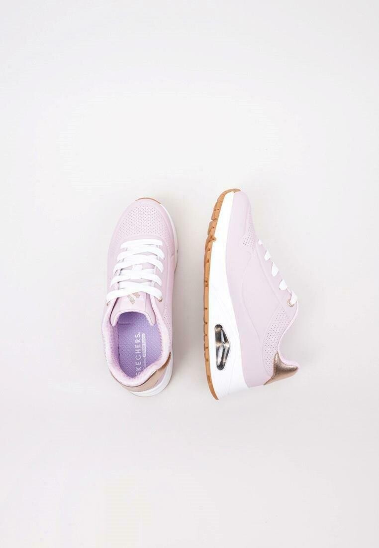 Низкие кроссовки Uno Gen1- Shimmer Away Skechers, розовый — фото 3