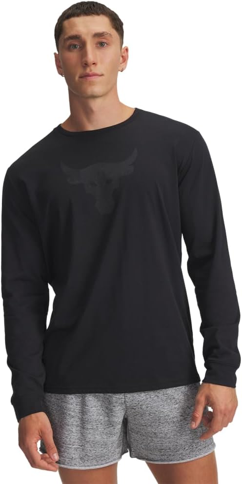 

Under Armour мужская футболка с длинным рукавом Project Rock Brahma Bull, (004) Black/Anthracite, Черный, Under Armour мужская футболка с длинным рукавом Project Rock Brahma Bull, (004) Black/Anthracite
