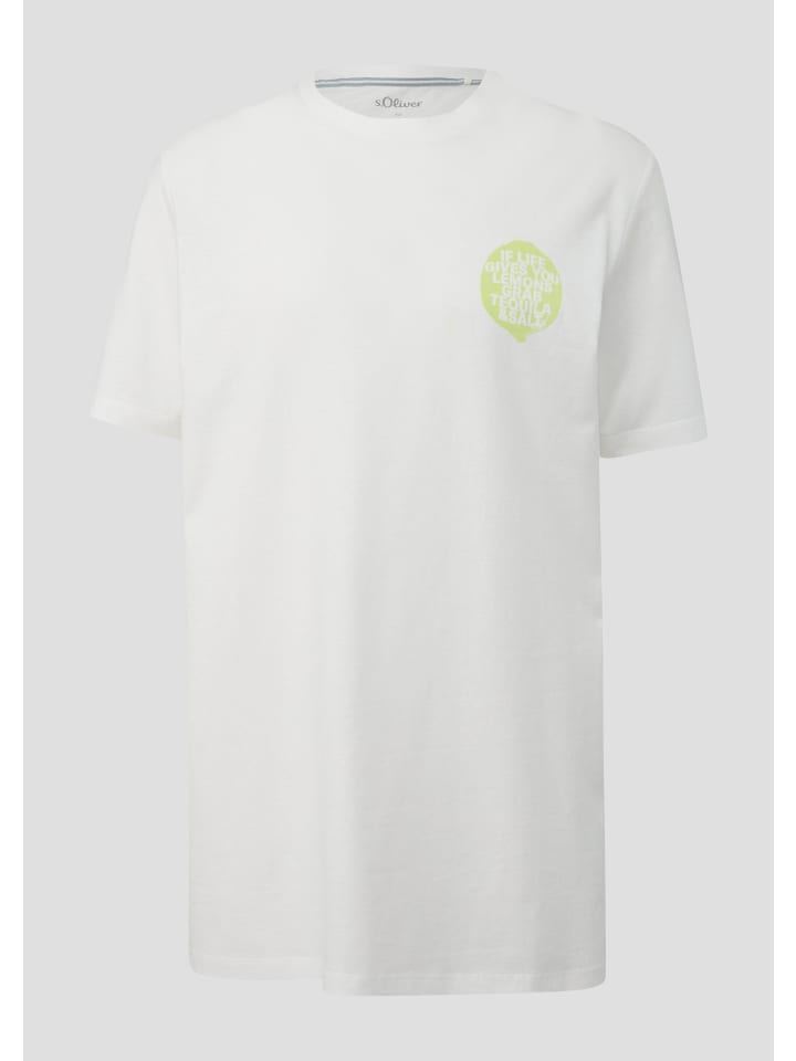 

Футболка в цвете 01D2_white s.Oliver, Белый, Футболка в цвете 01D2_white s.Oliver