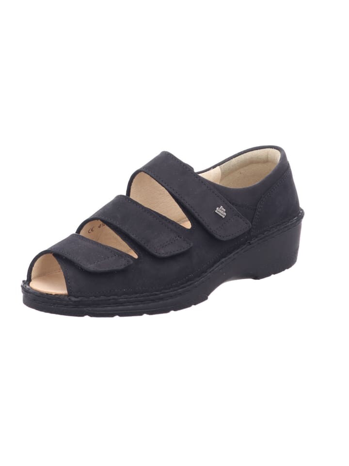 

Сандалии на плоской подошве Finn Comfort, черный