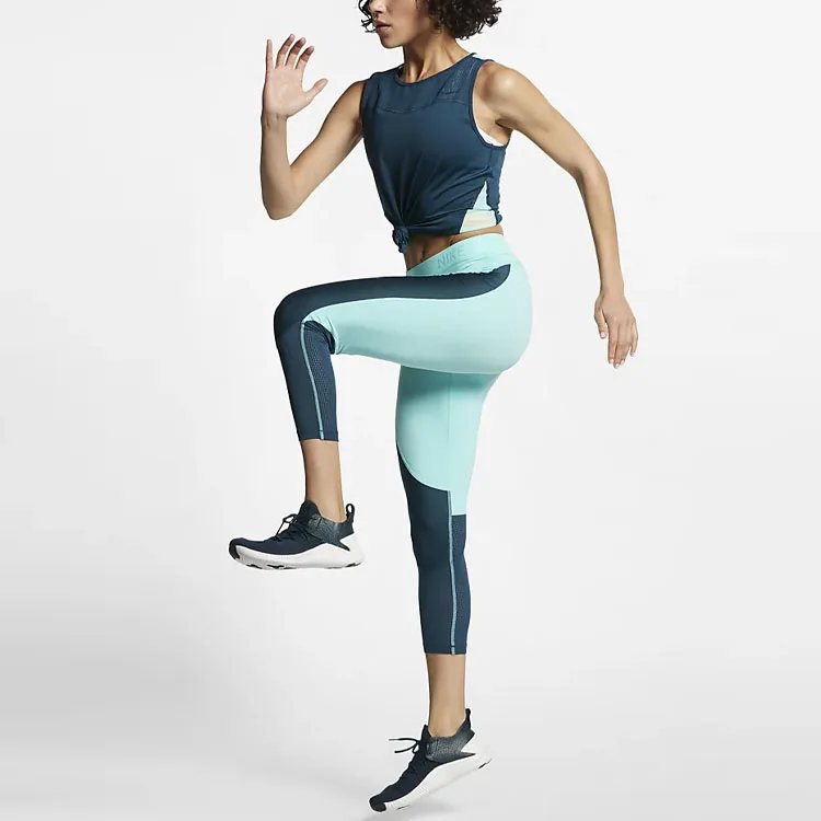 Nike Спортивные брюки Pro HyperCool женские Tropical Green — фото 4