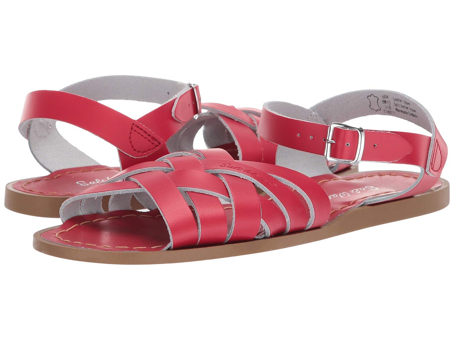 Сандалии Salt Water Sandal by Hoy Shoes Retro (Big Kid/Adult), красный — фото 2